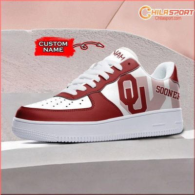 Oklahoma Sooners NCAA Air Low Top AF1 Sneakers Stylish Comfortable Shoes For Men And Women - soulcals Oklahoma Sooners NCAA Air Low Top AF1 Sneakers Stylish Comfortable Shoes For Men And Women - soulcals