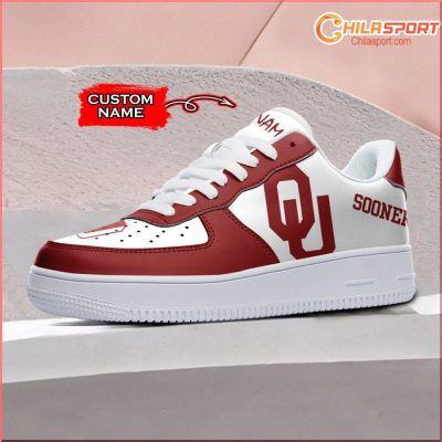 Oklahoma Sooners NCAA Sneakers Stylish Air Low Top AF1 Shoes for Men and Women Fans - soulcals Oklahoma Sooners NCAA Sneakers Stylish Air Low Top AF1 Shoes for Men and Women Fans - soulcals