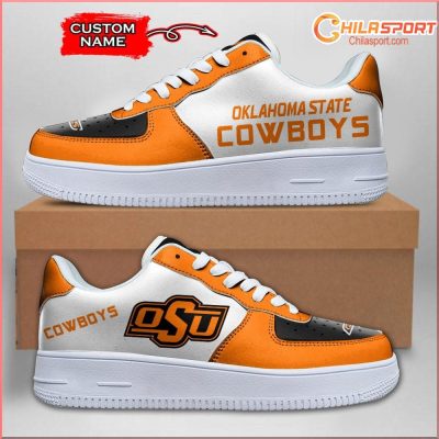 Oklahoma State Cowboys Air Low Top AF1 Sneakers Stylish NCAA Shoes for Men and Women - soulcals