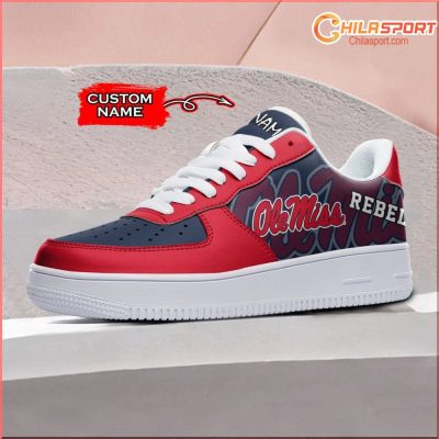 Ole Miss Rebels Sneakers Stylish Air Low Top AF1 Shoes for University Fans and Alumni Gifts - soulcals Ole Miss Rebels Sneakers Stylish Air Low Top AF1 Shoes for University Fans and Alumni Gifts - soulcals