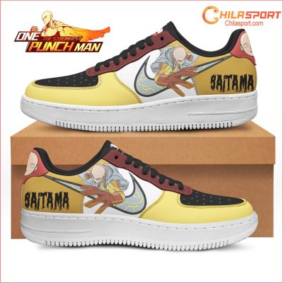 One Punch Man Anime Air Low Top AF1 Sneakers Shoes for Stylish Men and Women - soulcals