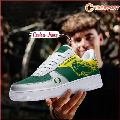 Oregon Ducks Air Low Top AF1 Sneakers Stylish Shoes for Men and Women Collection - soulcals
