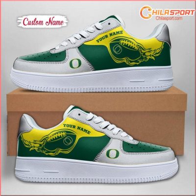 Oregon Ducks Air Low Top AF1 Sneakers Stylish Shoes for Men and Women Collection - soulcals