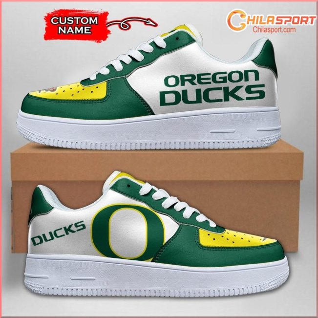 Oregon Ducks NCAA Air Low Top AF1 Sneakers Stylish Sports Shoes For Men And Women - soulcals