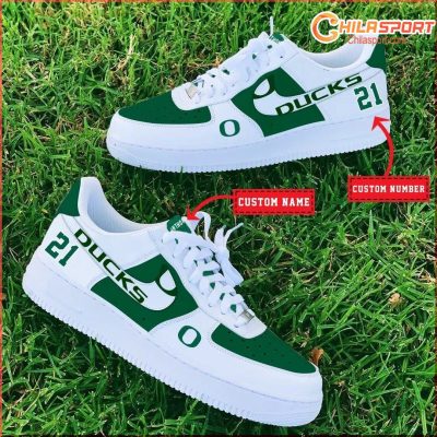 Oregon Ducks Sneakers Stylish Air Low Top AF1 Shoes For Men And Women NCAA - soulcals