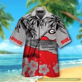 Pcbcizpi T200322 080xxxgeorgia Bulldogs Hibiscus Hawaiian Shirt Beach Short 3.jpg - demo10
