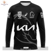 Personalize Nrl Brisbane Broncos Special Monochrome Design Hoodie Sweatshirt 3d 4 Ucmsr.jpg - demo10