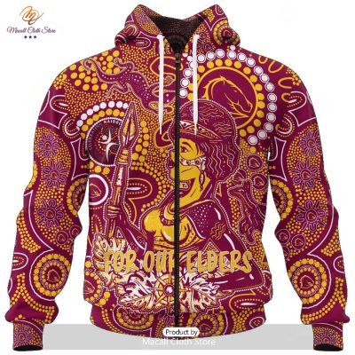 Personalize NRL Brisbane Broncos Special NAIDOC Week Luxury Design Hoodie Sweatshirt 3D -soulcals