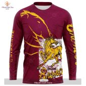Personalize Nrl Brisbane Broncos Special Retro Logo Design Hoodie Sweatshirt 3d 3 Na7gv.jpg - demo10