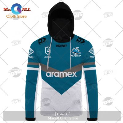 Personalize NRL Cronulla-Sutherland Sharks 2023 Heritage Jersey Hoodie Sweatshirt 3D -soulcals