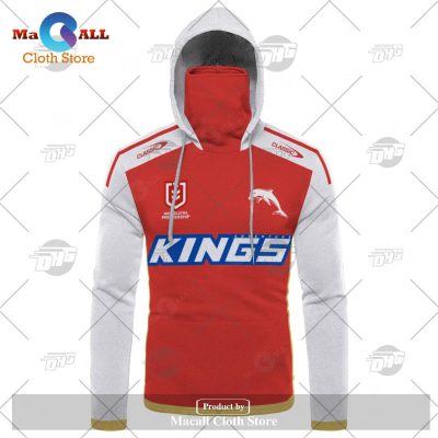 Personalize NRL Dolphins 2023 Heritage Jersey Hoodie Sweatshirt 3D -soulcals