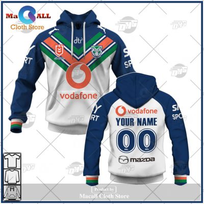 Personalize NRL New Zealand Warriors 2023 Away Jersey Hoodie Sweatshirt 3D -soulcals