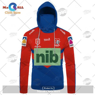 Personalize NRL Newcastle Knights 2023 Home Jersey Hoodie Sweatshirt 3D -soulcals