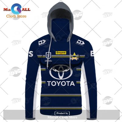Personalize NRL North Queensland Cowboys 2023 Home Jersey Hoodie Sweatshirt 3D -soulcals