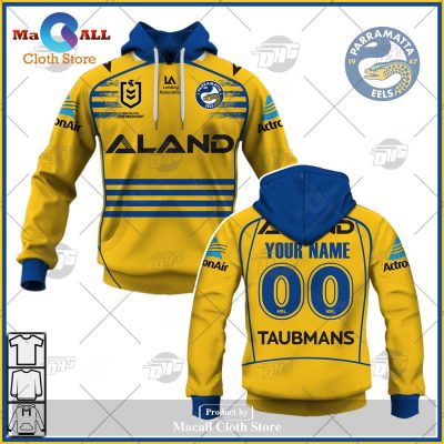 Personalize NRL Parramatta Eels 2023 Alternate Jersey Hoodie Sweatshirt 3D -soulcals