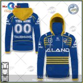 Personalize Nrl Parramatta Eels 2023 Home Jersey Hoodie Sweatshirt 3d Heroine - demo10