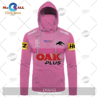 Personalize NRL Penrith Panthers 2023 Away Jersey Hoodie Sweatshirt 3D -soulcals
