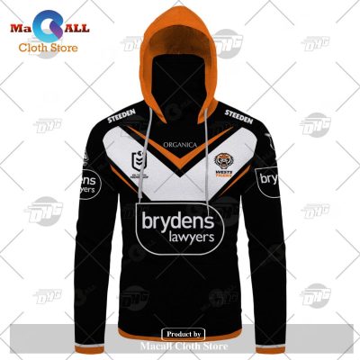 Personalize NRL Wests Tigers 2023 Home Jersey Hoodie Sweatshirt 3D -soulcals