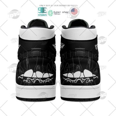 AFL Collingwood Magpies Custom Name Indigenous Air Jordan 1 High Sneakers