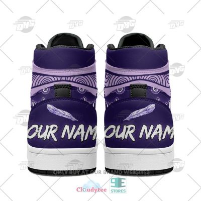 AFL Fremantle Dockers Custom Name Indigenous Air Jordan 1 High Sneakers