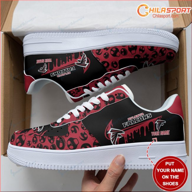 Personalized Air Force 1 Atlanta Falcons Shoes Stylish Custom Gift for Men - soulcals
