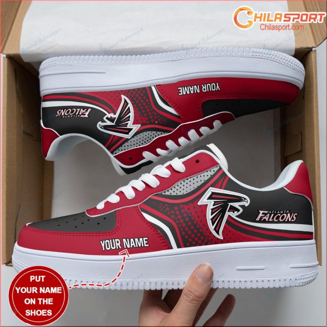 Personalized Air Force 1 Atlanta Falcons Shoes Stylish Gifts Comfortable Trendy Footwear - soulcals