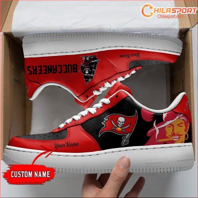 Personalized Air Force 1 Shoes Tampa Bay Buccaneers Unique Stylish Gift for Loyal Football Fans - soulcals