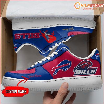 Personalized Buffalo Bills Air Force 1 Shoes Custom Stylish Fan Gift Footwear - soulcals