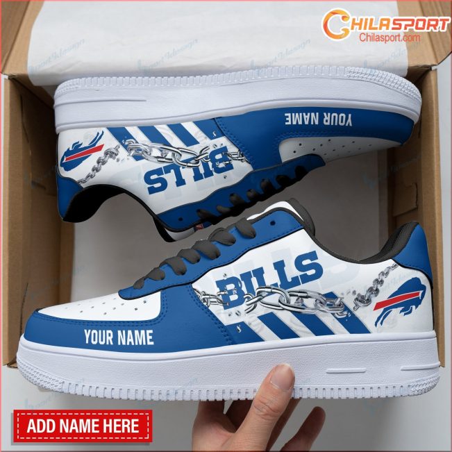 Personalized Buffalo Bills Air Force 1 Shoes Unique Stylish Gift for Football Fans - soulcals