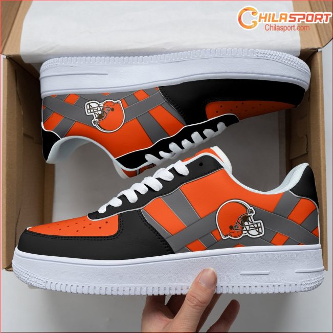 Personalized Cleveland Browns AF1 Shoes Stylish Fan Gift Collection - soulcals