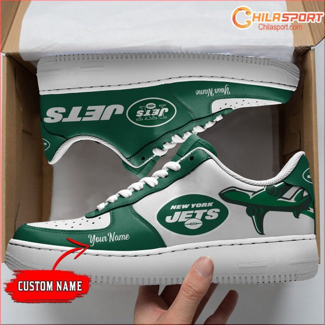 Personalized New York Jets AF1 Shoes Stylish Gift for Football Fans - soulcals