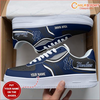 Personalized New York Yankees Air Force 1 Shoes Stylish Fan Gift Collection - soulcals