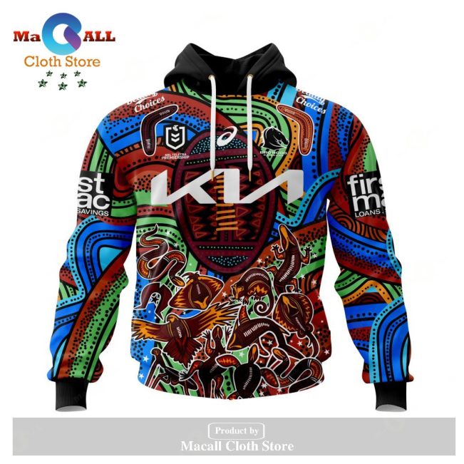 Personalized NRL Brisbane Broncos Indigenous Kits 2023 Hoodie Sweatshirt 3D LIMITED EDITION -soulcals