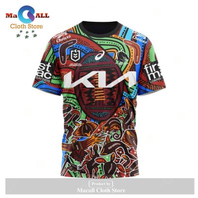 Personalized NRL Brisbane Broncos Indigenous Kits 2023 Hoodie Sweatshirt 3D LIMITED EDITION -soulcals