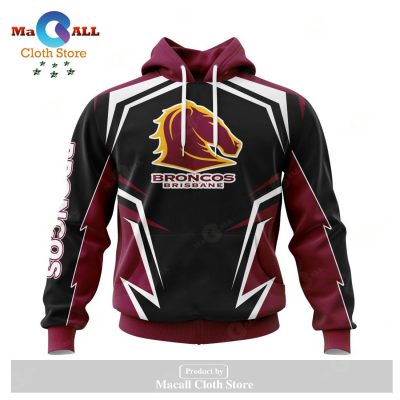 Personalized NRL Brisbane Broncos Special Concept Kits Hoodie Sweatshirt 3D LIMITED EDITION -soulcals