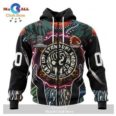Personalized NRL Brisbane Broncos - Specialized Concepts Kits For Naidoc Event Hoodie Sweatshirt 3D LIMITED EDITION -soulcals