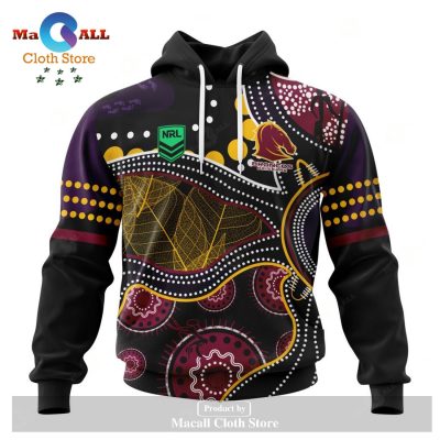 Personalized NRL Brisbane Broncos - Specialized Indigenous Concepts Hoodie Sweatshirt 3D LIMITED EDITION -soulcals