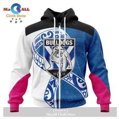 Personalized NRL Canterbury-Bankstown Bulldogs Specialized Kits Samoa Fight Cancer Hoodie Sweatshirt 3D LIMITED EDITION -soulcals