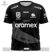 Personalized Nrl Cronulla Sutherland Sharks Monochrome Design Hoodie Sweatshirt 3d 3 Trwme.jpg - demo10