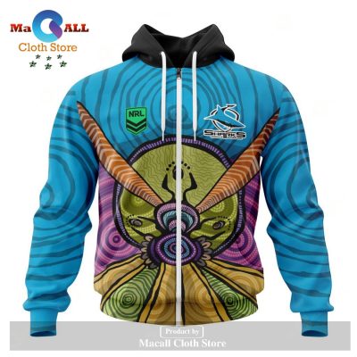 Personalized NRL Cronulla-Sutherland Sharks - Specialized Design Wih ArtWork For Australia Day Hoodie Sweatshirt 3D LIMITED EDITION -soulcals