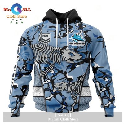Personalized NRL Cronulla-Sutherland Sharks - Specialized Design Wih Morden Art Syle Hoodie Sweatshirt 3D LIMITED EDITION -soulcals