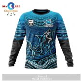 Personalized Nrl Cronulla Sutherland Sharks Specialized Indigenous Concept With Team Mascot Hoodie Sweatshirt 3d Limited Edition 6 Wsmrk.jpg - demo10