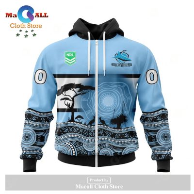 Personalized NRL Cronulla-Sutherland Sharks - Specialized Jersey With Beautiful Australia Nature Hoodie Sweatshirt 3D LIMITED EDITION -soulcals