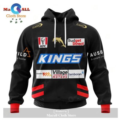 Personalized NRL DOLPHINS 2023 Training Black Kits Hoodie Sweatshirt 3D LIMITED EDITION -soulcals