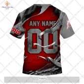 Personalized Nrl Dolphins Metal Skull Hoodie Sweatshirt 3d You Look Lazy - demo10