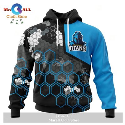 Personalized NRL Gold Coast Titans Special MotoCross Concept Hoodie Sweatshirt 3D LIMITED EDITION -soulcals