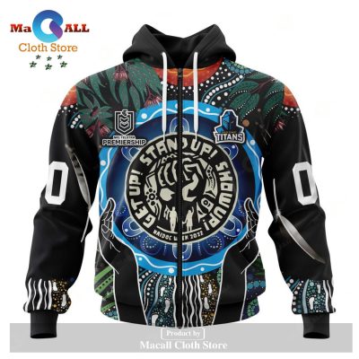Personalized NRL Gold Coast Titans - Specialized Concepts Kits For Naidoc Event Hoodie Sweatshirt 3D LIMITED EDITION -soulcals