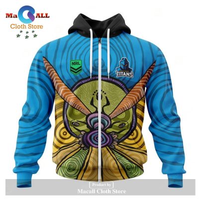 Personalized NRL Gold Coast Titans - Specialized Design Wih ArtWork For Australia Day Hoodie Sweatshirt 3D LIMITED EDITION -soulcals