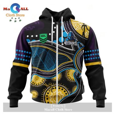 Personalized NRL Gold Coast Titans - Specialized Indigenous Concepts Hoodie Sweatshirt 3D LIMITED EDITION -soulcals