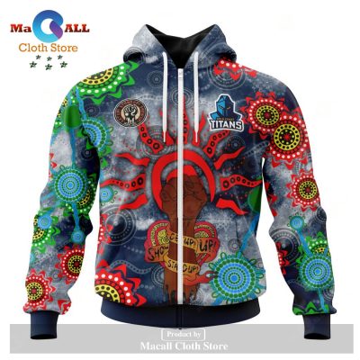 Personalized NRL Gold Coast Titans - Specialized NAIDOC Event Design Hoodie Sweatshirt 3D LIMITED EDITION -soulcals